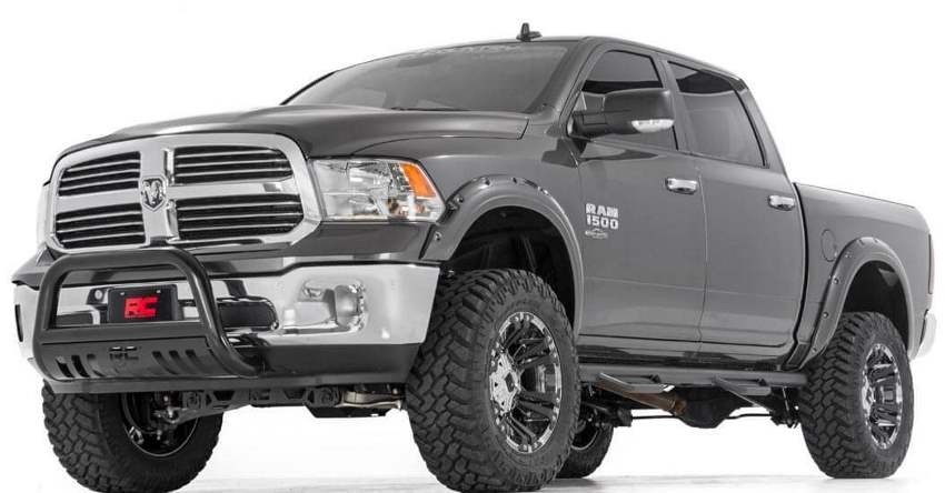 Rough Country 6" Lift Kit N3 Nitro shocks 12-18 Ram 1500 4WD